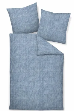 Janine Design Bettwäsche-Bettwäsche Cortina 135 x 200 cm Blau
