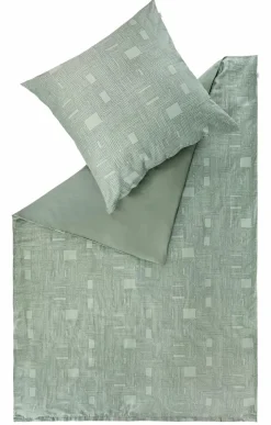 Bettwäsche|SCHÖNER WOHNEN-Kollektion Bettwäsche Felina 135 x 200 cm Grün