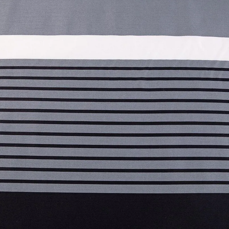 Janine Design Bettwäsche-Bettwäsche J.D. 135 x 200 cm Grau / Schwarz