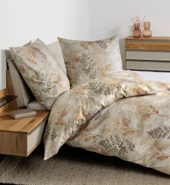 Bettwäsche|Janine Design Bettwäsche Palermo 155 x 220 cm Beige
