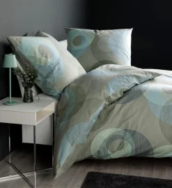 Bettwäsche|Janine Design Bettwäsche Palermo 155 x 220 cm Salbei
