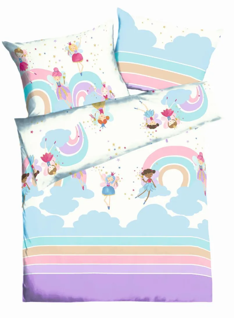Bettwäsche Rainbow Fairies 135x200cm<kaeppel Online