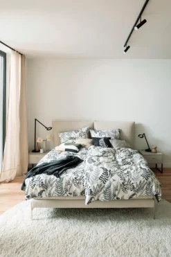 Bettwäsche|SCHÖNER WOHNEN-Kollektion Bettwäsche Viva 135 x 200 cm Grün
