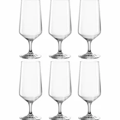 Leonardo Gläser-Bierglas Puccini 410 ml Klar