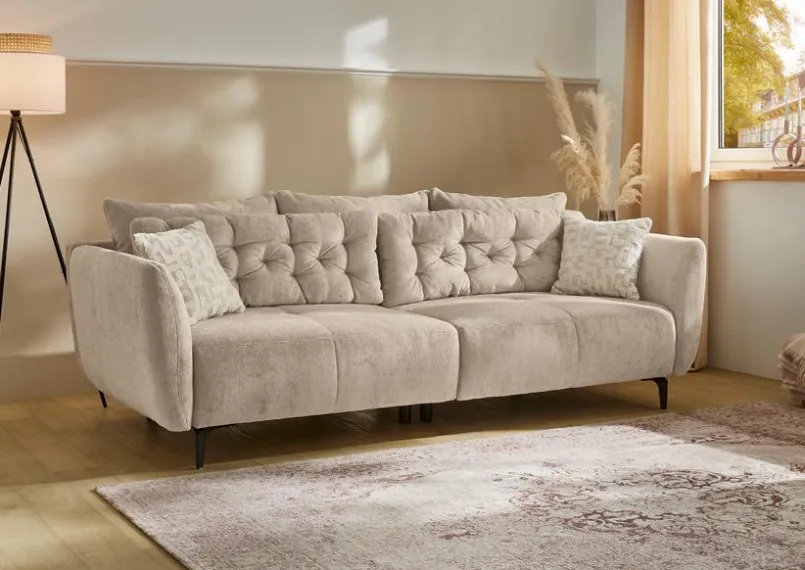 Sofas & Couches-Bigsofa Spa Beige