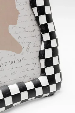 Bilderrahmen|KARE DESIGN Bilderrahmen Checker 18,4 x 23,5 cm Schwarz