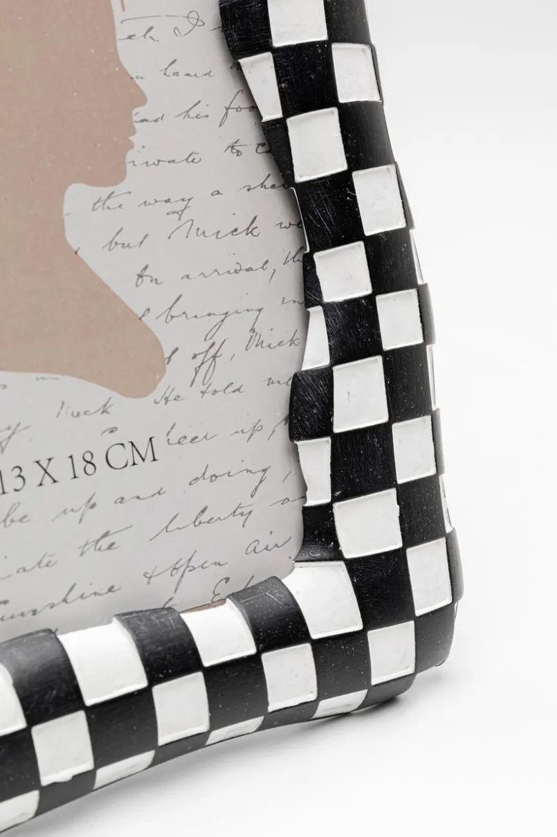 Bilderrahmen|KARE DESIGN Bilderrahmen Checker 18,4 x 23,5 cm Schwarz