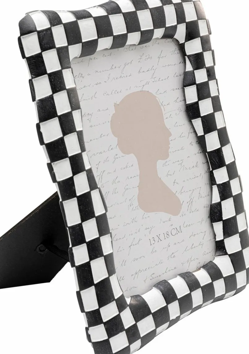 Bilderrahmen|KARE DESIGN Bilderrahmen Checker 18,4 x 23,5 cm Schwarz
