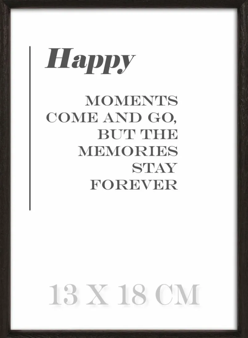 Bilderrahmen Happy 14,5 x 19,5 cm<Intertrading