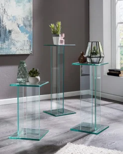 Blumenständer|Couchtische| Blumensäule Flower Transparent