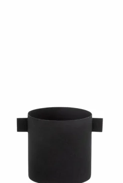 Pflanzenkübel & Blumentöpfe|DAHEIM Blumentopf Boho Schwarz