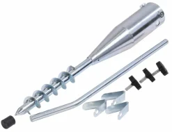 Schneider Schirme Zubehör-Bodendübel Für Sonnenschrim Silber