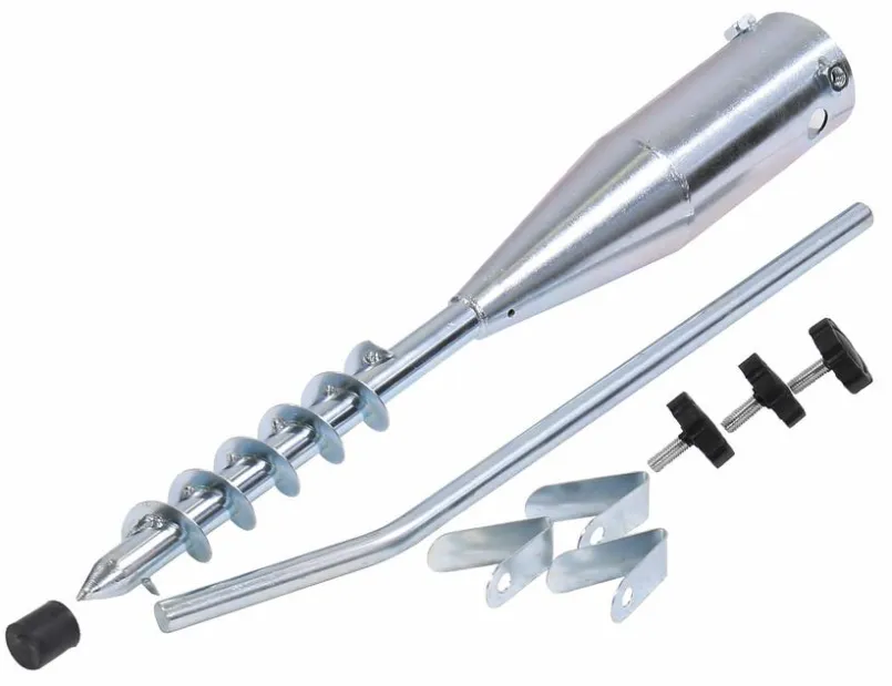 Schneider Schirme Zubehör-Bodendübel Für Sonnenschrim Silber