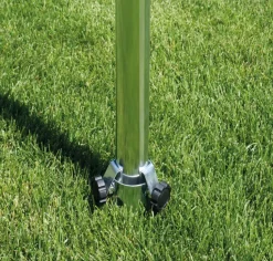 Schneider Schirme Zubehör-Bodendübel Für Sonnenschrim Silber