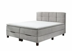 Betten| Boxbett Jasper 180 x 200 cm Silber