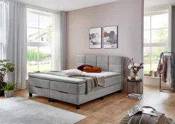Betten| Boxbett Jasper 180 x 200 cm Silber