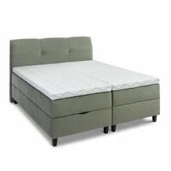 Ergodream Betten-Boxbett Lund 180 x 200 cm Forest Green
