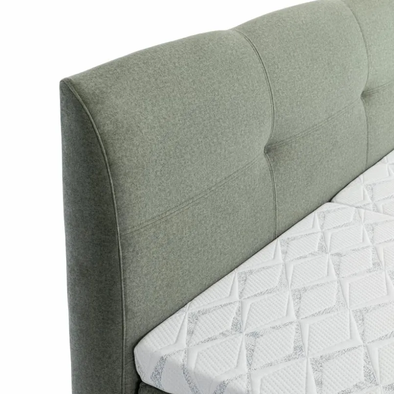 Ergodream Betten-Boxbett Lund 180 x 200 cm Forest Green