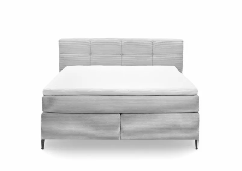 set one by Musterring Betten-Boxspringbett Fairfield 160 x 200 cm Dove