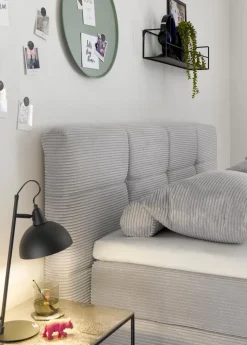 set one by Musterring Betten-Boxspringbett Fairfield 160 x 200 cm Dove