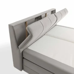 Betten-Boxspringbett Luna 180 x 200 cm Grau