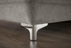 hapo Betten-Boxspringbett Bahia 180 x 200 cm Hellgrau