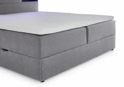 meise.möbel Jugendbetten|Jugendbetten-Boxspringbett Caja 180 x 200 cm Hellgrau
