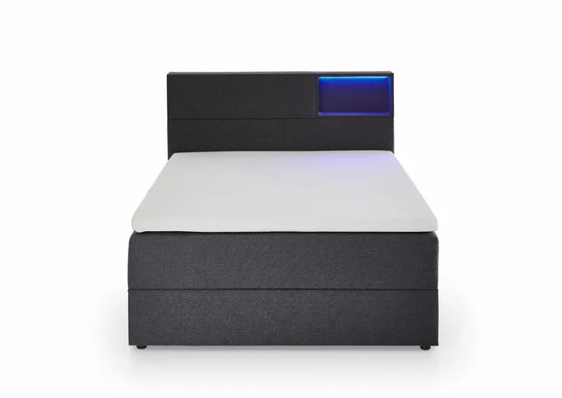 meise.möbel Jugendbetten|Jugendbetten-Boxspringbett Caja 120 x 200 cm Anthrazit