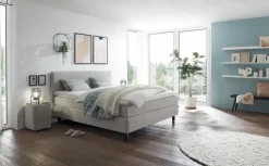 RUF Betten Betten-Boxspringbett Cento 160 x 200 cm Beige