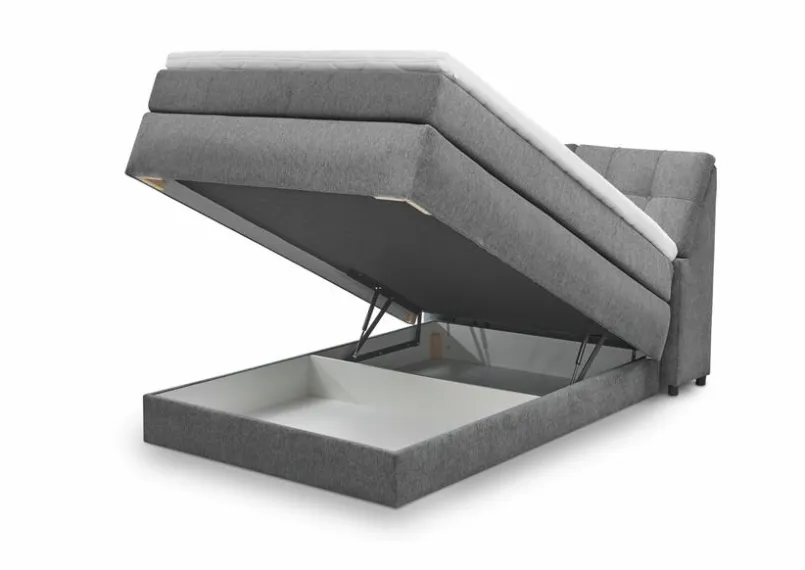 set one by Musterring Betten-Boxspringbett Fairfield 140 x 200 cm Anthrazit