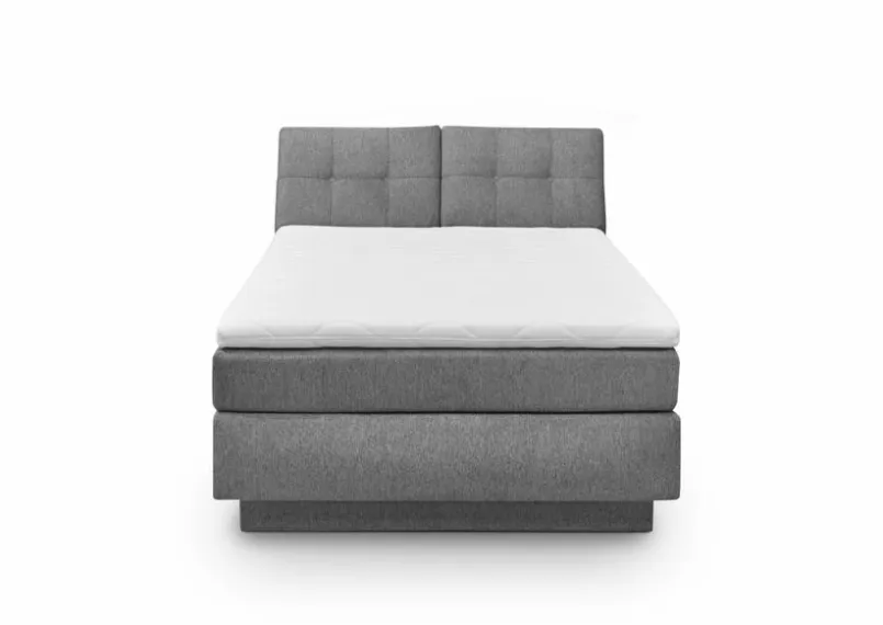 set one by Musterring Betten-Boxspringbett Fairfield 140 x 200 cm Anthrazit