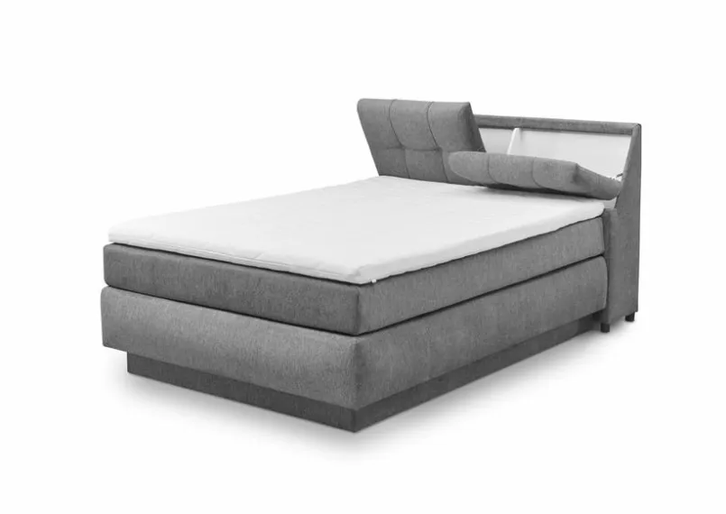 set one by Musterring Betten-Boxspringbett Fairfield 140 x 200 cm Anthrazit