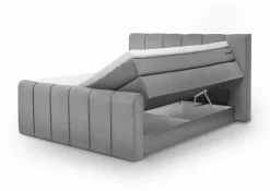 set one by Musterring Betten-Boxspringbett Fairfield 180 x 200 cm Grau