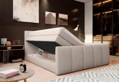 Betten| Boxspringbett Fresco 180 x 200 cm Cream