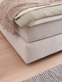 Betten|ADA Premium Boxspringbett Hamilton 180 x 200 cm Weiß