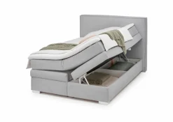 Betten| Boxspringbett Janella 140 x 200 cm Silber