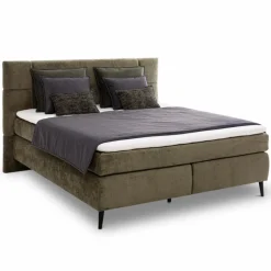 Betten| Boxspringbett Lucio 180 x 200 cm Grün