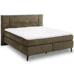 Betten| Boxspringbett Lucio 180 x 200 cm Grün