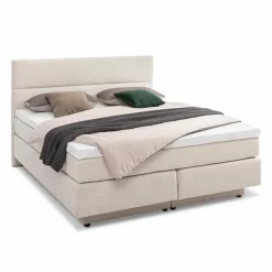 Ergodream Betten-Boxspringbett Lund 180 x 200 cm Sand