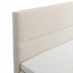 Ergodream Betten-Boxspringbett Lund 180 x 200 cm Sand