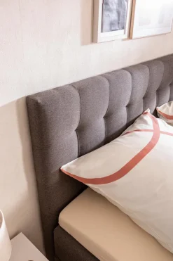 Betten|Ergodream Boxspringbett Lund 180 x 200 cm Dark Grey