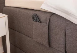 Betten|Ergodream Boxspringbett Lund 180 x 200 cm Dark Grey