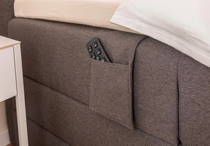 Betten|Ergodream Boxspringbett Lund 180 x 200 cm Dark Grey
