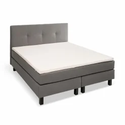 Betten|Ergodream Boxspringbett Lund 200 x 200 cm Anthrazit