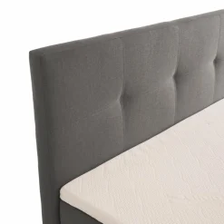 Betten|Ergodream Boxspringbett Lund 200 x 200 cm Anthrazit