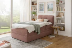 Betten|Ergodream Boxspringbett Lund 120 x 200 cm Rot