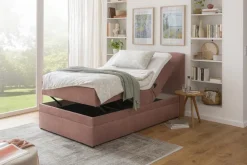 Betten|Ergodream Boxspringbett Lund 120 x 200 cm Rot