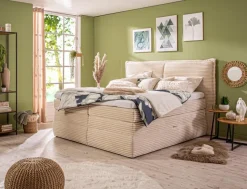 Betten-Boxspringbett Madden 180 x 200 cm Beige