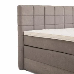 Betten|hapo Boxspringbett Queens 140 x 200 cm Grau