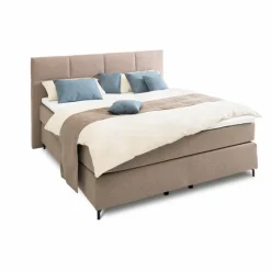 Betten|CASEDO Boxspringbett Saragossa 180 x 200 cm Grau